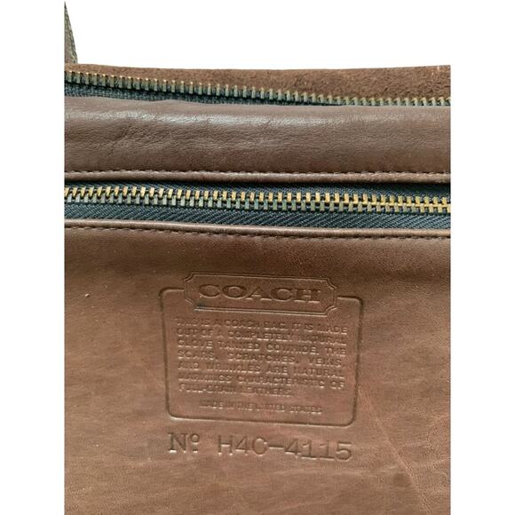 Vintage Coach Mahogany Brown Whitney Bag Excellent Condition - Picture 7 of 9